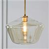 CAPXXIN Lampadario industriale moderno vintage E27 / E26 con paralume in vetro trasparente soffiato a mano Isola della cucina Soggiorno Sospensione a soffitto Apparecchio di illuminazione Loft Bar Ristoranti