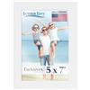 Icona Bay 13 x 18 cm cornice d'immagine bianca, Legno robusto fotogramma composito 13x18, design liscio, tavolo o montaggio a parete, esclusiva collezione