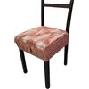 SalGiu Cuscini Sedia Cucina Con Fascia Elastica (set da 6) Fantasia Piume Imbottito Sfoderabili 40x40 (Cipria)