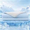 SilverChry Coperta Rinfrescante 150x200 cm, Q-Max >0,4 Coperta Refrigerante Letto, Copriletto Estivo Singolo Double Face, Leggera Traspirante Anallergica, Coperta Estiva Matrimoniale (Blu)
