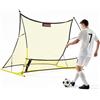 VEVOR Rete da Rimbalzo per Calcio Sports, Rete Rimbalzante 183 x 108,5 cm per Allenamento Controllo Passaggio Pallone, Pali in Fibra di Vetro Rinforzata Telaio in Ferro, Area Rimbalzo 1700x1500 mm