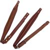 Glomora Calcoli di fisarmonica Glomora imbottiti, cinghie di fisarmonica regolabili cinghie spina con spalline per 16-120 bassi (nero) (Coffee)