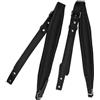 Glomora Calcoli di fisarmonica Glomora imbottiti, cinghie di fisarmonica regolabili cinghie spina con spalline per 16-120 bassi (nero) (black)