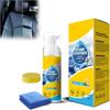 Generico Detergente schiumogeno multienzimatico 4 in 1, potente e multiuso per la pulizia degli interni dell'auto, per la pulizia profonda di interni auto, grasso in cucina, rivestimenti di divani