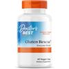 Doctor's Best, Gluten Rescue con Glutalytic, Complesso Enzimatico, 60 Capsule vegane, Testato in Laboratorio, Senza Glutine, Senza Soia, Vegetariano, Non OGM