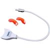 Wulimasun Led Denti Sbiancamento Luce,Dentale Mobile Sbiancamento Denti Lampada Luce Sbiancamento Acceleratore Macchina Portatile con Occhiali,Per la Famiglia,Ospedale