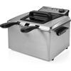 PRINCESS 185000 FRIGGITRICE 3270W 5LT 3 CESTELLI ACCIAIO INOX