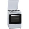 TECHLIFE TFCG60WFGG CUCINA 60X60 4FFORNO A GAS CON GRILL BIANCA