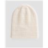 William Sharp Berretto Bianco In Cashmere Da Donna William Sharp