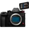 Panasonic Corpo Panasonic Lumix DC-S1R mark II + batteria Hahnel DMW-BLK22 | ✅Garanzia di 5 anni
