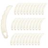 Shyllin BladeDisc1 - Lame di Ricambio per tagliabordi, Confezione da 30. Disco di Ricambio per tagliaerba a Batteria, Adatto (30 Lame - Curve con Denti)