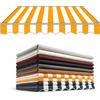 Generic Tessuto di Ricambio per Tende da Sole Impermeabile Telo di Ricambio per Tende da Sole Retrattile 200/250/300/360/400/500 cm Tessuto di Ricambio Resistente ai Raggi UV