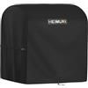 HEIMUNI Copertura Barbecue da Esterno 85x47x90cm, Copri Barbecue da Esterno Impermeabile per Weber Q100/Q200 Serie auf Wagen, Copertura BBQ per Weber Q1000/Q1200/Q1400/Q2000/Q2200/Q2400, Antivento