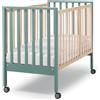 ERBESI Lettino Evolution 6 in 1 con Funzione Culla Salvia Erbesi - Lettino Co-Sleeping