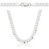 Amar Luxury Catene da uomo in oro 925/585 14k, collana reale da uomo, 50 cm, Argento sterling