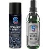 S100 Spray impregnante+detergente funzionale Set, contenuto: 300/300 ml