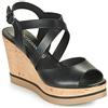 CHATTAWAK 9heloisanoir40, Sandali con Tacco Donna, Nero, 40 EU