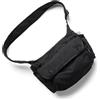 Bellroy Cinch Sling (borsa a tracolla per tutti i giorni con organizzazione interna ed esterna e imbottitura leggera) - Black