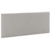 HOMN LIVING Testiera Bari Rivestita in Tessuto Grigio 140x60 cm, comprensiva di ferramenta e Viti