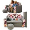 TUPPI Divano Bambini Trasformabile 168x98 cm