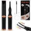 LOPHE Piegaciglia Elettrico, Massimo 75°C con Schermo LED, Riscaldamento Rapido Lunga Durata, USB Ricaricabile, per Neofiti e Make-up Artist(J)