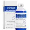 Sgjwyc Ghk-Cu Essenza di rame peptide viso con siero Ghk-Cu e acido ialuronico, siero idratante e antirughe che riduce le linee sottili e migliora l'elasticità della pelle (1)