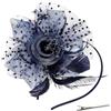 CERCTLA Fascinator Copricapo da Sposa, Cappello Fascinator Donna Piumaggio, Fascinators per Capelli da Donna per Donne e Ragazze per Party Church Wedding Cocktail Jockey Club