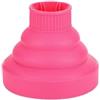 Rocky Green Diffusore pieghevole in silicone per asciugacapelli, ugello universale per capelli ricci, resistente al calore e design pieghevole portatile (rosa)