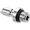 ULTECHNOVO Adattatore a Sgancio Rapido per Bombola Aria Subacquea, Connettore del Serbatoio ad Alta Pressione in Metallo Resistente, Compatibile Attrezzature Immersioni e Gonfiaggio Bcd