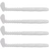 Buxuaaaa 4 esche artificiali morbide esche a coda di T esche morbide esche a coda di pagaia esche da pesca esche da pesca Enduring T Fishing Swimbait