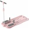 kowaku Macchina da Scivolamento Indoor Multifunzione Ski Machine Domestica Basso Impatto Attrezzo Allenamento Corpo Intero per Donne la Gravidanza , Rosa , Quattro In Uno - Tavola Fitness