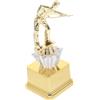 Sosoport Biliardo Design Raffinato a Tema Biliardo, Facile Manutenzione e Pulizia Premio Oro in Plastica Lungo Termine da Tavolo per Tornei Domestici e Collezioni