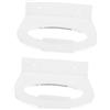Toyvian 2 Pezzi Porta Sportivo Accessorio i Resistente Organizzare da Muro per Palloni Esposizione Mostrare Gadget Tema da Calcio Rugby Tuoi