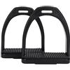 Pwshymi Staffe per Cavallo in Plastica 2 Pezzi, Staffe per Equitazione, con Cuscinetto in Gomma Antiscivolo, Facile Installazione, (Grande 24 Pollici)