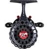Aumotop Mulinello da Pesca con Struttura in Carbonio Manico in Metallo Telaio Completo Nylon Leggero Mano Sinistra/destra per Pesca su Ghiaccio/traina (Sinistra)