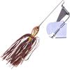 Générique Esche da pesca Bar, esche di Pesce Spinnerbait | Esca Spinner in metallo Duro, esche da pesca Bar a righe luccio, trota e oro, attrezzatura da pesca