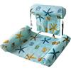 CAZSTYK Lettino Moderno con Cinture Regolabili per Relax in Acqua Lettino Moderno con Cinture Regolabili per Relax in Acqua