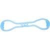 TOYANDONA Banda Elastica Fitness in Silicone a Forma di 8 per Esercizi Yoga e Pilates, Resistente e Non Permeabile, per Allenamento Portatile e Multifunzionale Stili multipli