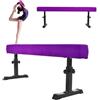 Generico 180 cm Trave Ginnastica Artistica per Bambini carico 50 kg Imbottita e sicura per articolazioni 5 Altezze - Perfetta per Bambini 3+ Allenamento Equilibrio Colorato 1