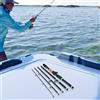 MoSundi per M Tone Canna da pesca in fibra di vetro da 165 m a 21 m 4 o 5 sezioni Baitcasting Spinner Pole Forte cuscinetto di carico per nero