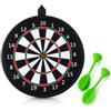 OTHERWISETRIVIAL Bersaglio Freccette con Velcro, 20 cm, Appendibile, Include 2 Freccette, per Interno ed Esterno