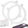 Generico Per Cornhole - Kit Anello LED Impermeabile, Di Illuminazione A Bordo Luminoso Che Offre Visibilità Di Gioco Notturna Per L'intrattenimento All'aperto Su Prato | Adatto Per Uso Ricreativo