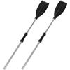 Uonlytech Kayak in Lega di Alluminio e Plastica con Manico Antiscivolo, Set di 1 per Canotti Gonfiabili e attività di Kayaking e Pesca, Versatile e Leggero