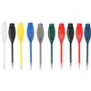 Buxuaaaa 10pcs Golf Scrittura Gomma Con Punta Matite Scorekeeping Matite Cores Clip Strumenti di Scrittura Portatile Golf Torneo
