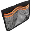 Healeved Borsa con Tasche Dedicate e Divisori Integrati Nero Sospesa Porta Racchette da Ping Pong Oxford Organizer Compatto per Area Giochi