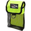 FUBESK Borsa per attrezzatura subacquea, 210D, in rete di nylon 210D, boa per attrezzatura da snorkeling, con chiusura a scatto, colore nero