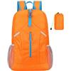 Generic Zaino pieghevole, portatile e impermeabile, borsa a tracolla leggera per escursioni, viaggi, sport, campeggio, ciclismo, palestra e aereo, Arancione, Refer to description, Unisex