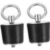 HAPINARY Tappi di Scarico Marini in Inox 30mm Set 2 per Imbarcazioni e Kayak con Maniglia Funzionale per Accessori di Drenaggio Resistente all'Acqua