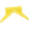 TOYANDONA Rullo Riduzione a e di per Carrello Forma in Barca Giallo Gomma V della Manutenzione Kayak e Tracker per Accesso Frequente all'Acqua