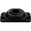 MOBUTOFU Base Porta Clip per Paddle Bracket in Nylon Nero, Supporto Multifunzionale per Kayak con Forma Ottagonale, Compatibile con Accessori da Barca, per Carrello per Canoa e